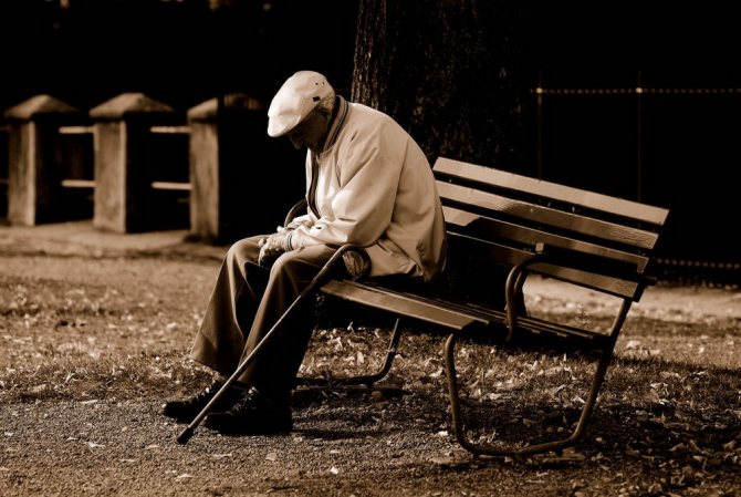 одиночество в старости