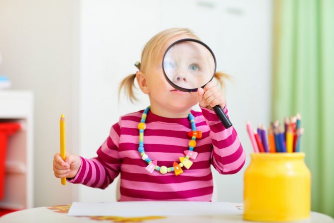 Особенности восприятия в младшем дошкольном возрасте (3-4 года)