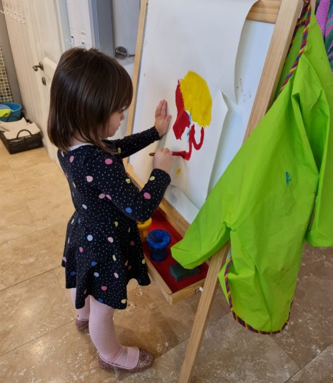 Сензитивный период развития письма: ребёнок рисует